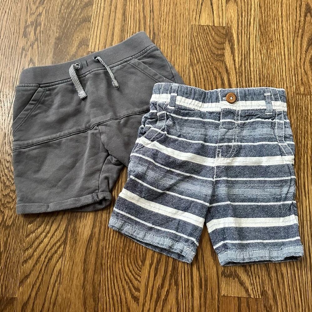 Summer shorts set, size 12M (set of 2)